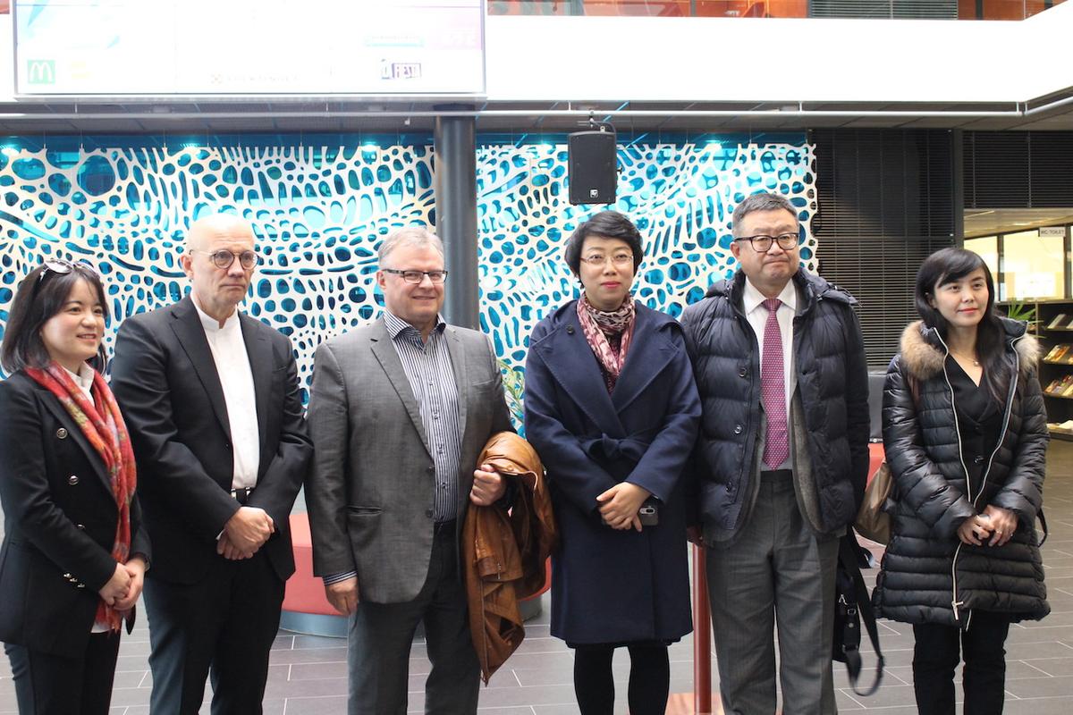 中欧旅游年&middot;哈尔滨冰雪旅游推介走进芬兰哈格赫立雅应用科技大学