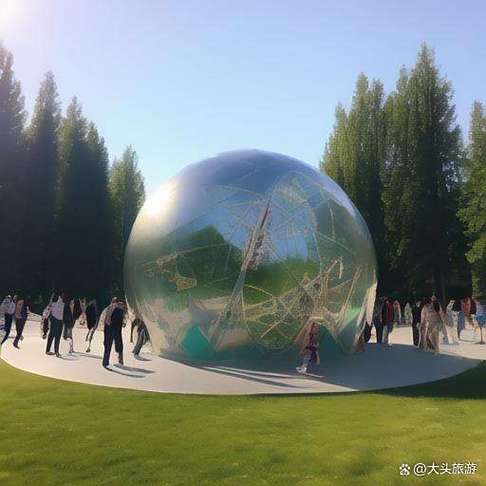 哈尔滨科技馆周边游,春夏之交户外展区有趣!